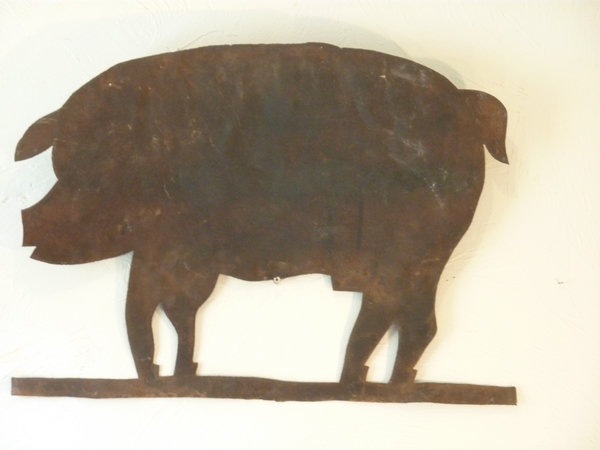 19th Century Pig Weather Vane
