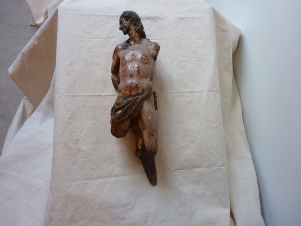 18th Century Fragment of Religious Figure