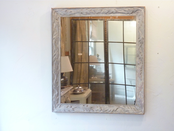 Hand Carved Mirror