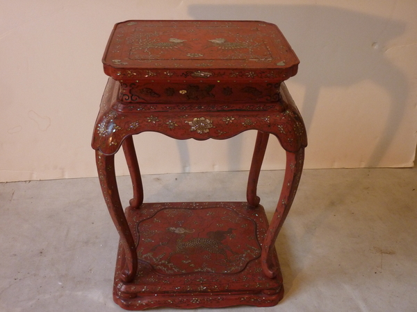 Chinese Laquer Drink Table