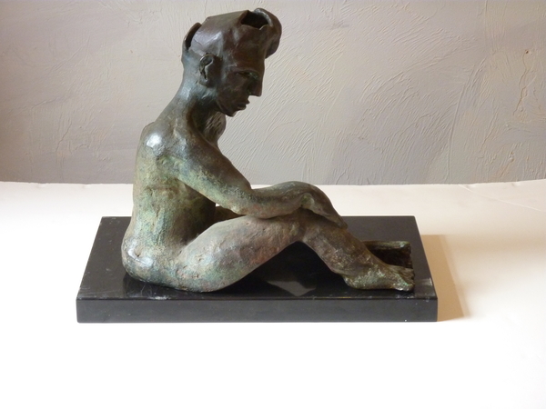 Mid Century Bronze Sculpture