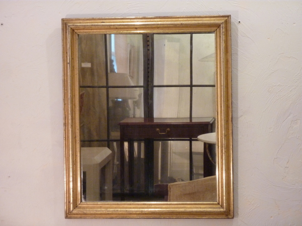 19th Century Lemon Gold Mirror