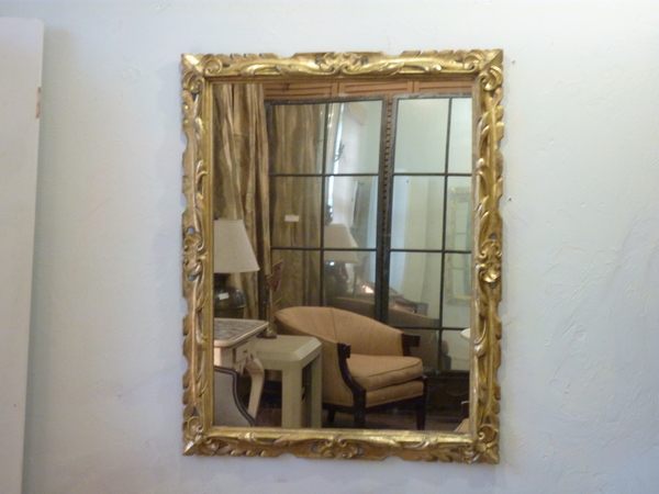 19th Century Italian Giltwood Mirror