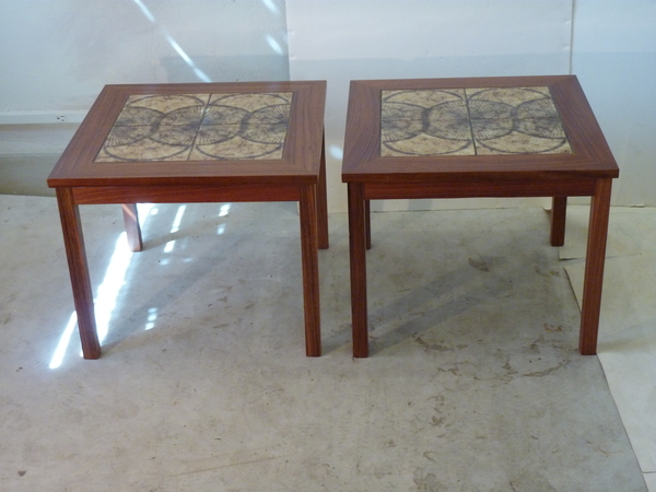 Pair Danish Coffee Tables