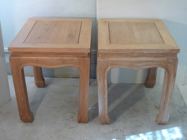 Pair Chinese Side Tables