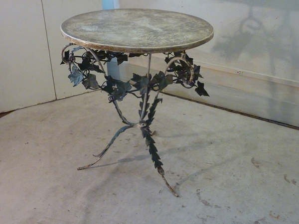 Italian Iron Leafy Table