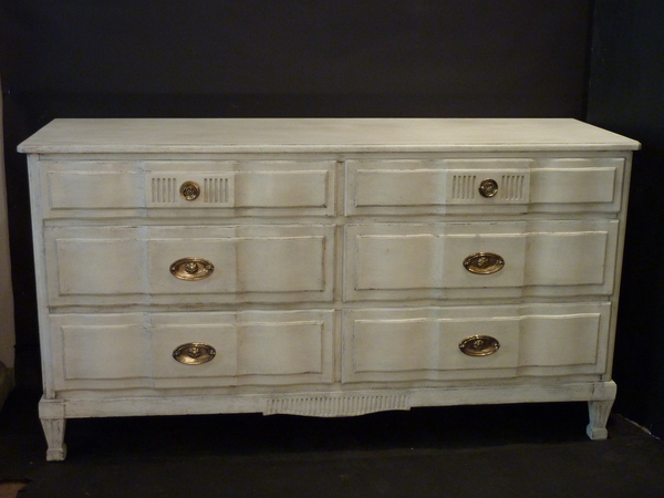 Gustavian Style Double Dresser