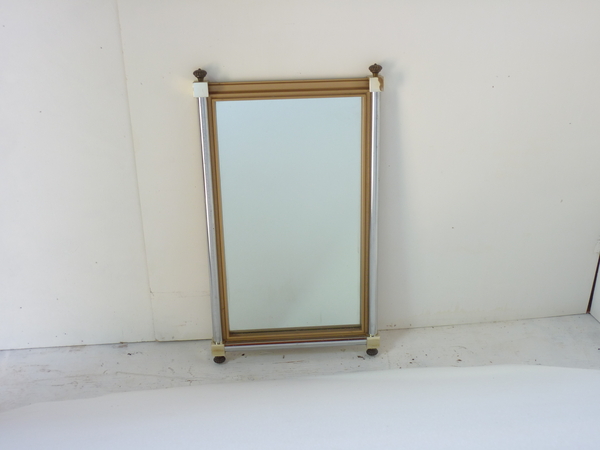 Modern Chrome Mirror