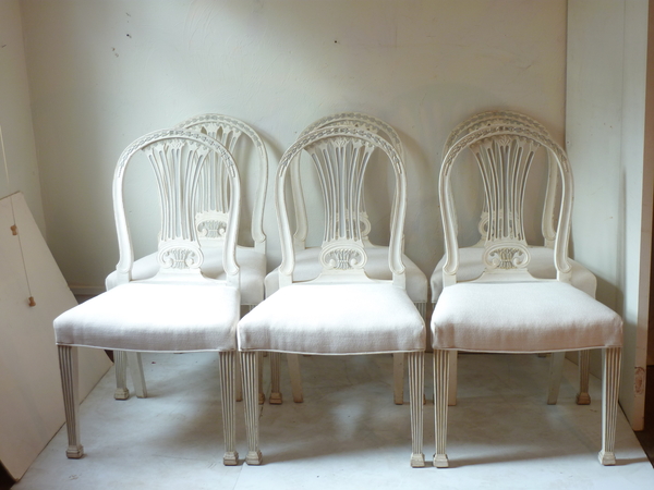 19th Century Swedish Dining Chairs