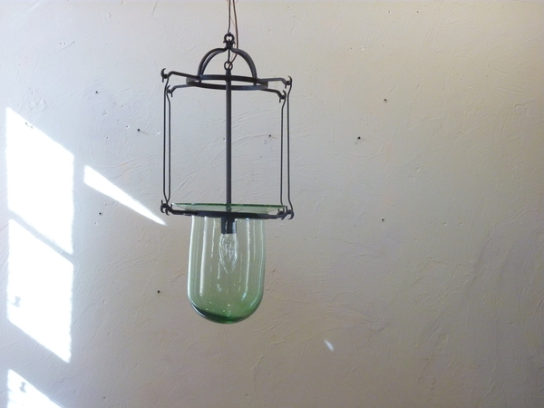 Hanging Blown Glass Light