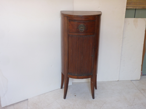 19th Century French Demi Lune Cabinet
