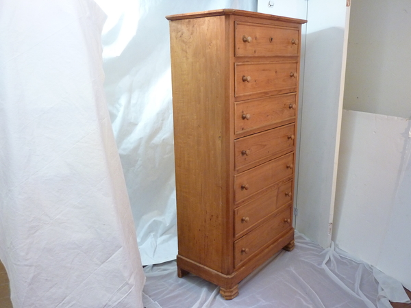 19th Century French Pine Semanier