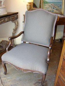 18th century French fauteuil
