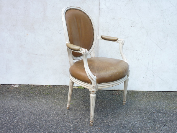Louis XVI Style Fauteuils with Six Available