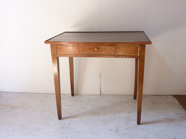 19th Century Directoire Style French Walnut Table
