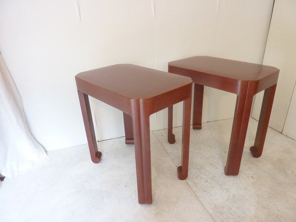 Chinese Deco Side Tables