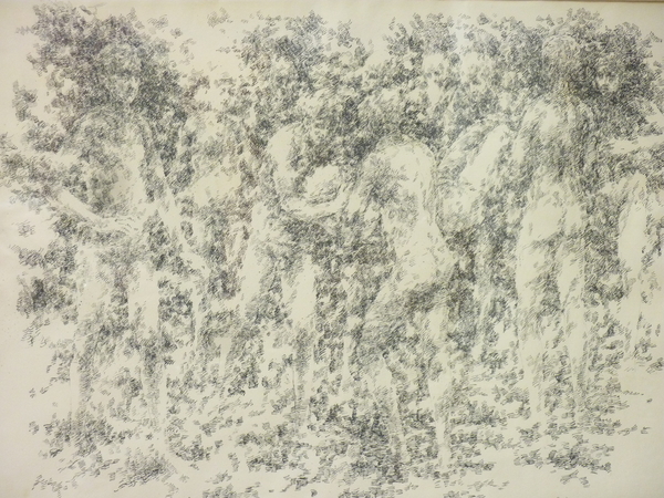 William Bailey Pen and Ink Drawing