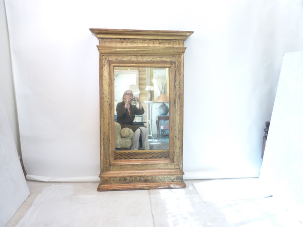 17th Century Tabernacle Mirror