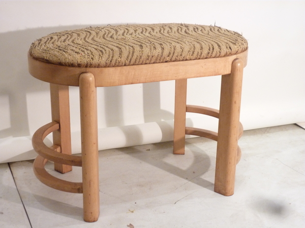 Art Deco Vanity Stool