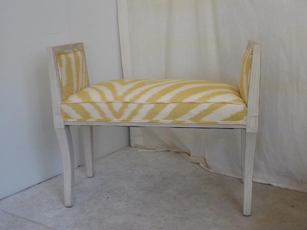 Antique Continental Window Bench
