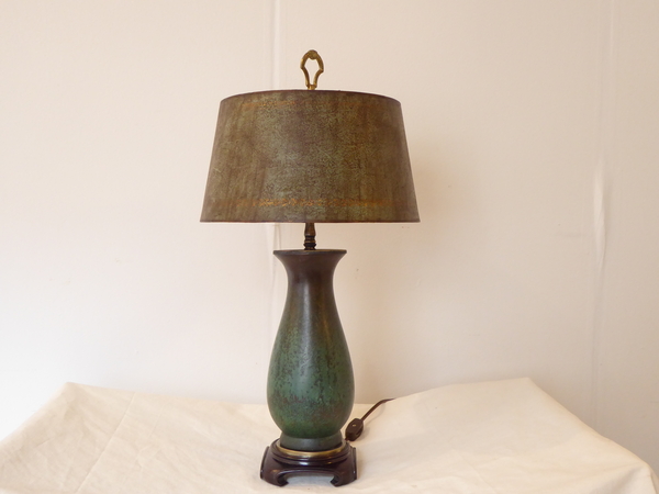 Clewell Pottery Lamp