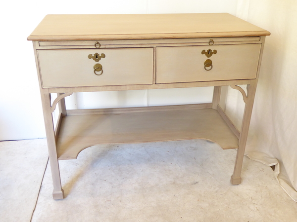 Antique Chinese Chippendale Style Console