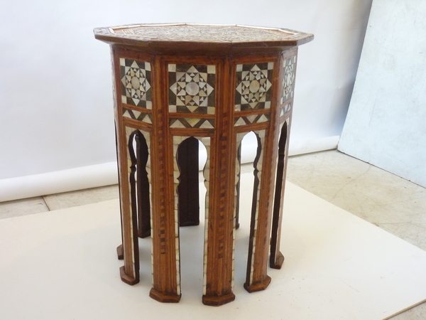 Moroccan Nacre Table