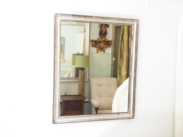 19th Century Silver Mirror