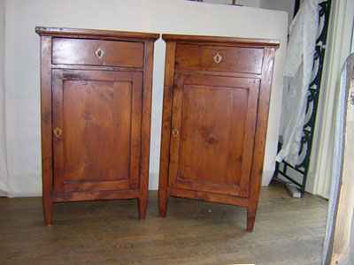 Italian cypresswood night stands