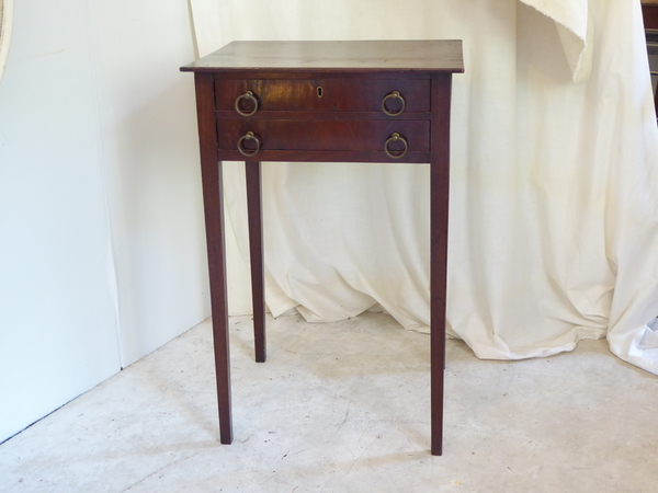 Antique Rosewood End Table