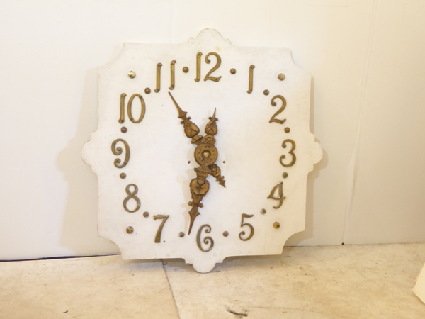 Marble Clock Face