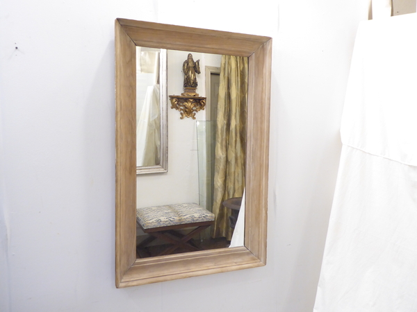 19th Century Pine Mirror