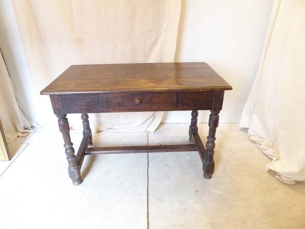 19th Century French Walnut Work Table