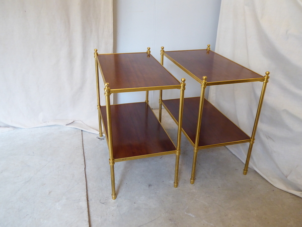 Maison Jansen Style End Tables