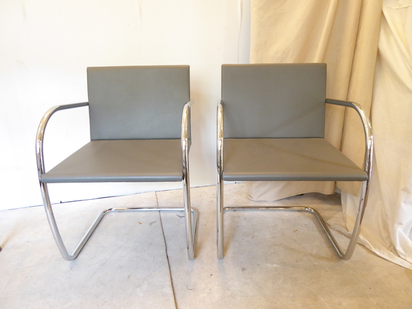 Pair of Mies van der Rohe Armchairs