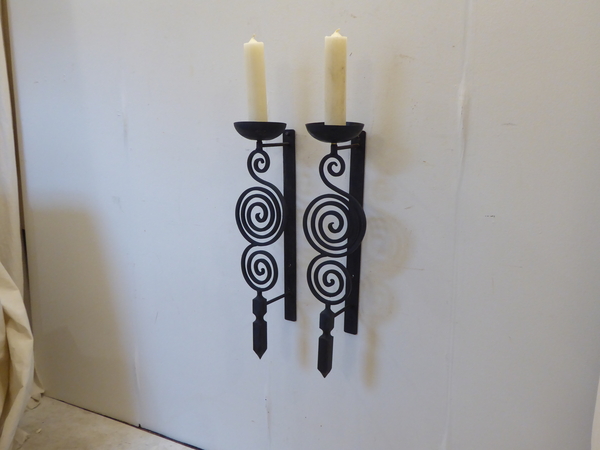 Iron Sconces