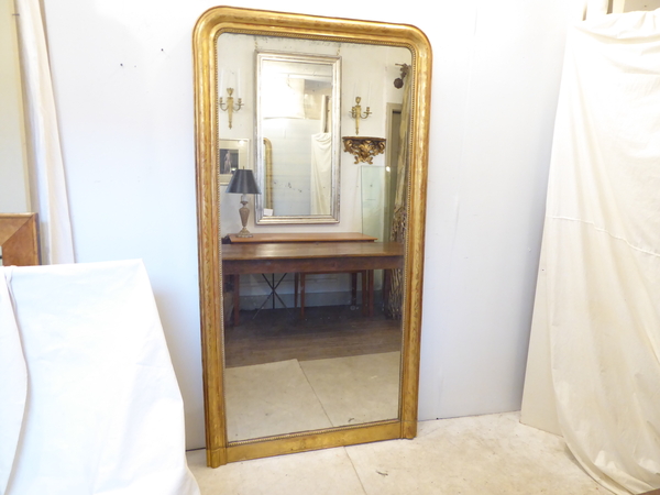 19th Century French Louis Philippe Mirror