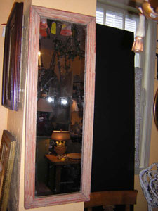 18th century French reeded mirror