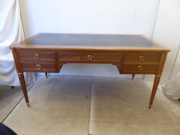 19th Century Louis XVI Style Walnut Desk