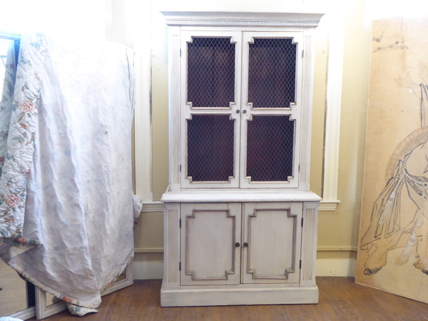 19th Century Scandinavian Style Painted Cabinet