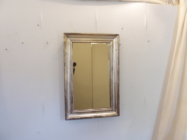 19th C Wide Molding Mirror
