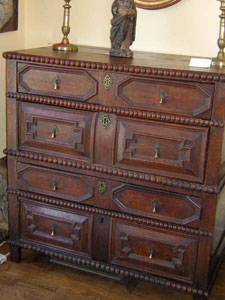 17th Century English chest drawers