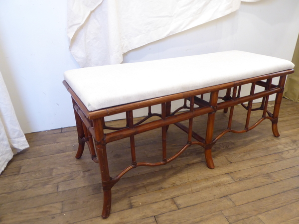 Brighton Pavilion Style Bamboo Bench