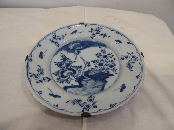 18th C Delft Plate