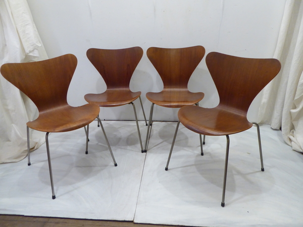 Fritz Hansen Danish Dining Chairs