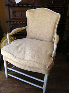 19th century French pair fauteuils