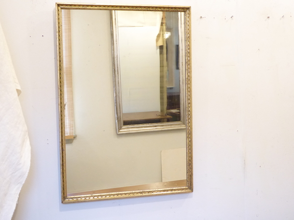 Minimalist Stenciled Mirror
