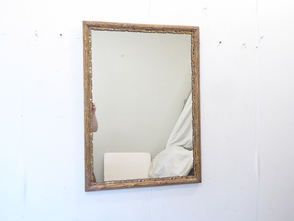 18th C French Giltwood Mirror