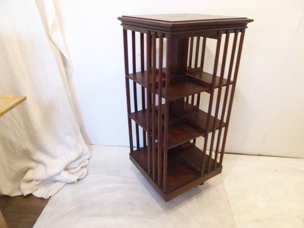 Victorian Revolving Bookcase
