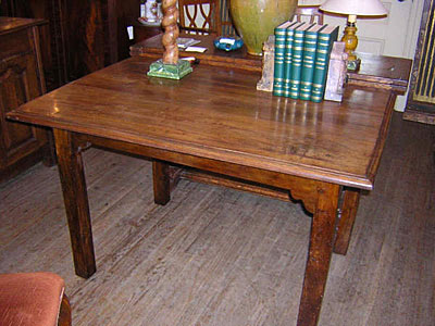 19th century French walnut table/desk